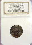 Colombia 1/4 Real 1820 NGC VF 35 Santa Marta - ArabellaBanknotes.com