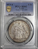 France 5 Francs 1873 - A PCGS MS 62 - ArabellaBanknotes.com