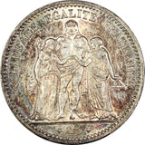 France 5 Francs 1875 - A PCGS AU58 - ArabellaBanknotes.com