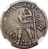 German states 1/6 Thaler 1708 Brunswick - Wolfenbüttel NGC VF 30 - ArabellaBanknotes.com