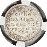 German states 1/6 Thaler 1770 Brunswick - Wolfenbüttel NGC XF 40 - ArabellaBanknotes.com