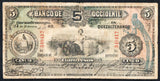 Guatemala 5 Pesos 1903 P - S176 - ArabellaBanknotes.com