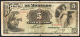 MEXICO 5 PESOS 1903 Banco de MORELOS M - 417a - ArabellaBanknotes.com