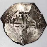 Bolivia 8 Reales Cob, Phillip IV 1665 KM#21 - ArabellaBanknotes.com