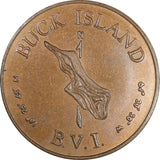 Buck Island 1/2 Buck ND 1958, Virgin Islands - ArabellaBanknotes.com