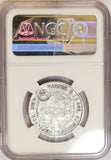 Costa Rica 50 Centavos (1889) C/S on Colombia NGC XF - ArabellaBanknotes.com
