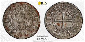 Crusader States Antioch Denier 1613-1201 PCGS AU - ArabellaBanknotes.com