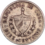 Cuba 10 Centavos 1920, KM#A12 - ArabellaBanknotes.com