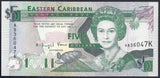East Caribbean states St. Kitts $5 ND 1993 P-26k - ArabellaBanknotes.com