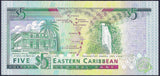 East Caribbean states St. Lucia $5 ND 1993 P-26l - ArabellaBanknotes.com