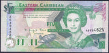 East Caribbean states St. Vincent $5 ND 1993 P-26v - ArabellaBanknotes.com
