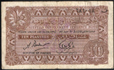 EGYPT 10 Piastres ND law 1940, Egyptian government P-166 - ArabellaBanknotes.com