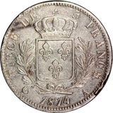 France 5 Francs 1814 A, KM#702.1 - ArabellaBanknotes.com