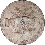 Great Britain 1/2 Penny 1793 conder token Leek commercial, Staffordshire - ArabellaBanknotes.com