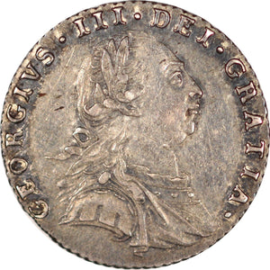 Great Britain 6 Pence 1787 KM#606.1 King George III - ArabellaBanknotes.com