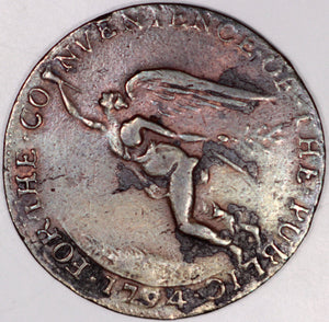 Ireland 1/2 Penny 1794 Peace & Plenty token - ArabellaBanknotes.com