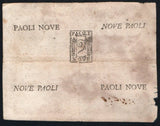 Italian States Republica ROMANA 9 Paoli Anno 7 (1798), P-S539 - ArabellaBanknotes.com