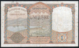 Lebanon 1 Livre 1935, P-12 (Grand Liban) - ArabellaBanknotes.com