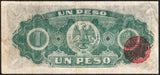 Mexico 1 Peso 1915 GUADALAJARA JALISCO, M-2268 - ArabellaBanknotes.com