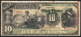 Mexico 10 Pesos 189X Banco YUCATECO, M-565 - ArabellaBanknotes.com