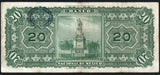 Mexico 20 Pesos 1912 El Banco Nacional Distrito Federal M-300d - ArabellaBanknotes.com