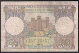 Morocco 100 Francs 1951 P-45 VF - ArabellaBanknotes.com