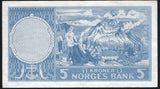Norway 5 Kroner 1955, P-30a - ArabellaBanknotes.com